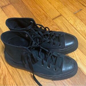 Converse Black High-Top Sneakers